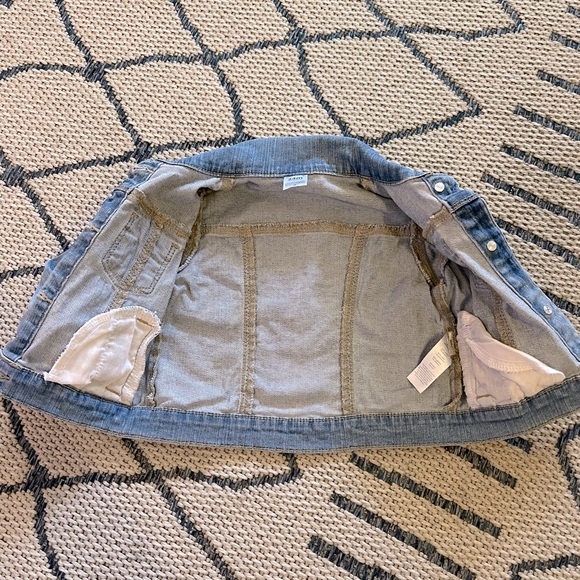 24 M Carters Blue Jean Jacket Girls - Picture 3 of 4